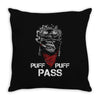 Puff Puff Pass Throw Pillow