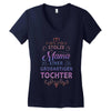 stolze mama einer grossartigen tochter hoodie Women's V-Neck T-Shirt