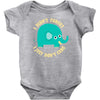 an elephant never cares Baby Bodysuit