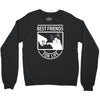 cat best friends for life Crewneck Sweatshirt