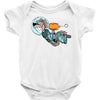 astronaut dog Baby Bodysuit