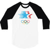 retro los angeles 1984 olympic games 3/4 Sleeve Shirt