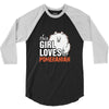 This Girl Loves Pomeranian 3/4 Sleeve Shirt