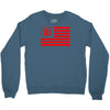 b red Crewneck Sweatshirt