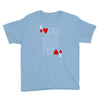 king of hearts playing card Youth Tee