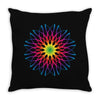COSMIC FLOWER Throw Pillow