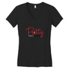 fahrie77 Women's V-Neck T-Shirt