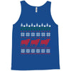 cow christmas Tank Top
