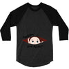 August Peeking Out Baby Boy in Spanish 3/4 Sleeve Shirt