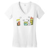 seasons greetings Women's V-Neck T-Shirt