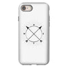 Compass Whit Circle iPhone 8