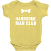 Handsome Man Club Bow Tie Baby Bodysuit