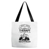 I Don't Need Therapy Just to Go Snowmobiling Tote Bags