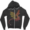 beware! Zipper Hoodie