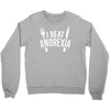 i beat anorexia Crewneck Sweatshirt
