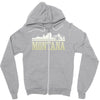 montana mountains Zipper Hoodie