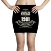 premium vintage 1981 classic perfectly aged limited edition Mini Skirts
