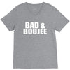bad &amp; boujee V-Neck Tee