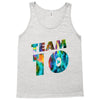 team 10 colorful Tank Top