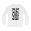 You Only Live Once It as a Cowboy Long Sleeve Shirts