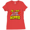 my aunt hottie Ladies Fitted T-Shirt