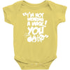 im not wearing a mask you Baby Onesie