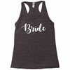 bride white Racerback Tank