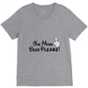One More Beer Please V-Neck Tee