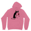cat and wine Unisex Hoodie