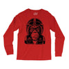 monkey in the motorcycle Long Sleeve Shirts