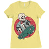 skullboarding Ladies Fitted T-Shirt