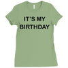 it's my birthday Ladies Fitted T-Shirt