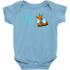 foxy nerd Baby Bodysuit