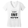 couples that fart together stay together Women's V-Neck T-Shirt