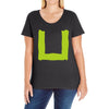 couples Ladies Curvy T-Shirt