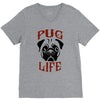 PUG LIFE V-Neck Tee