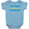 i stand with ukraine Baby Onesie