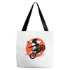 black attack Tote Bags