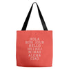 hello 7 languages hola bonjour ni hao chinese french italian Tote Bags