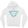 i accessorize with pet hair Zipper Hoodie
