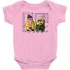 pat and silent bob Baby Bodysuit