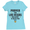 Prayer for Las Vegas, Our Heart Is With You 2017 Ladies Fitted T-Shirt