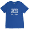 I Flexed And The Sleeves Fell Off V-Neck Tee