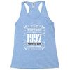 vintage made in 1997 perfectly aged a living legend Racerback Tank