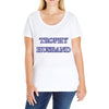 trophy husband Ladies Curvy T-Shirt