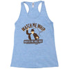 watch me whip Racerback Tank