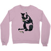 radioactive cat Crewneck Sweatshirt