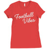 football vibes Ladies Fitted T-Shirt