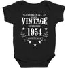 original parts vintage established 1954 perfectly aged Baby Bodysuit