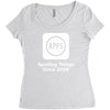 apps spoiling things since 2008 Women's Triblend Scoop T-shirt